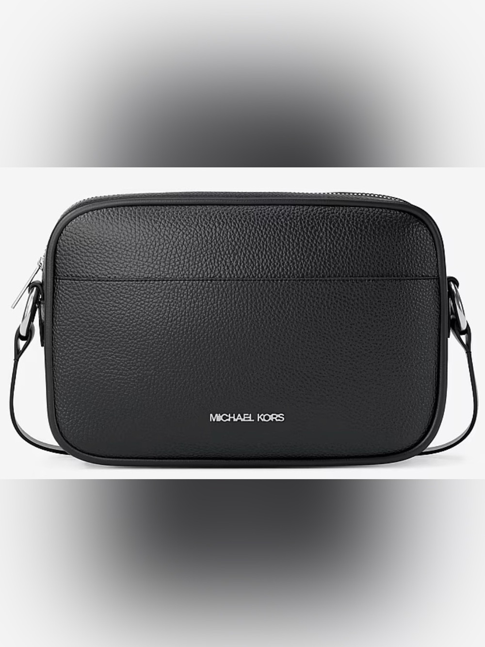 NWT Michael Kors Jet Set Large Pebbled Leather Crossbody Bag.